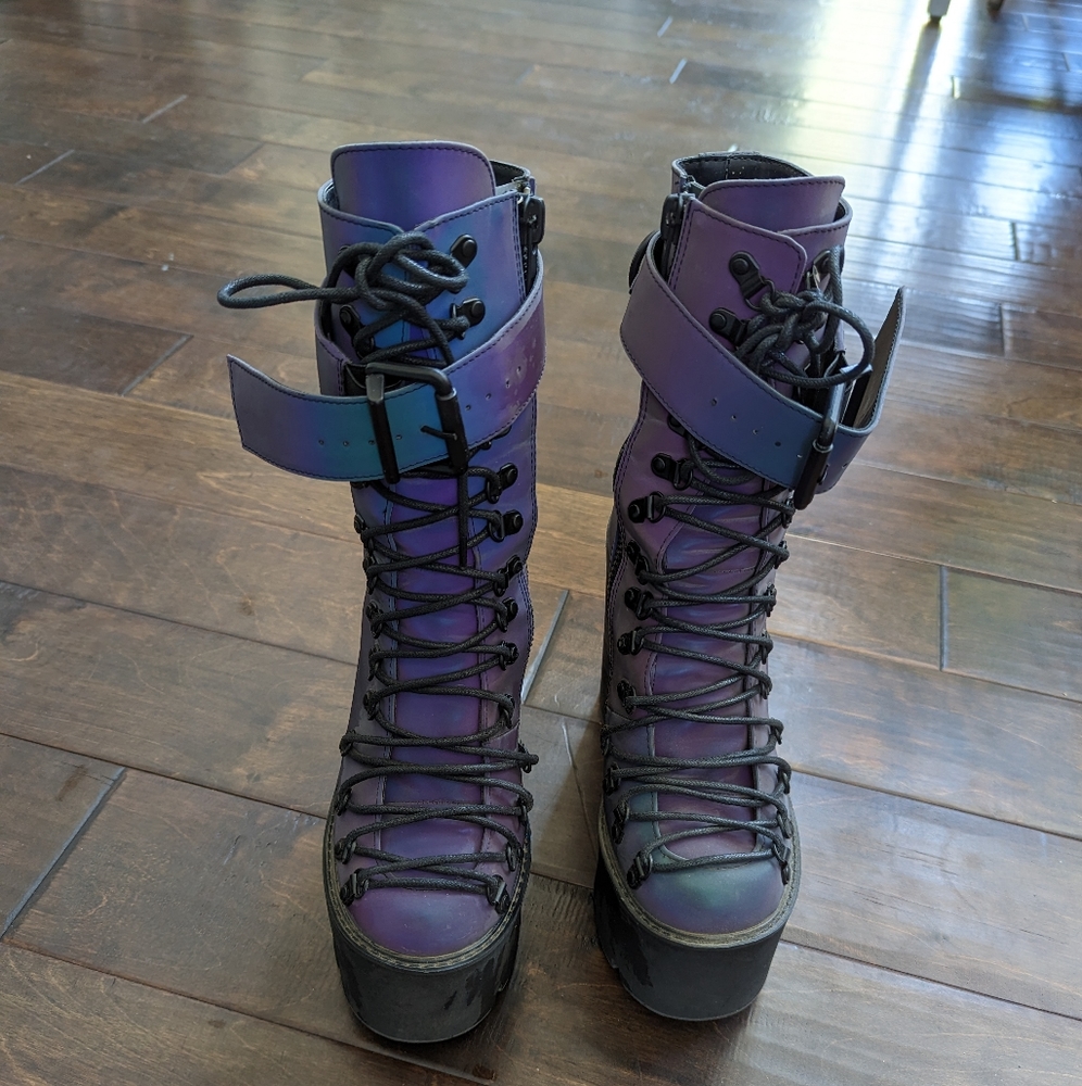 Clubexx rainbow reflective traitor boots - Picture 4 of 6